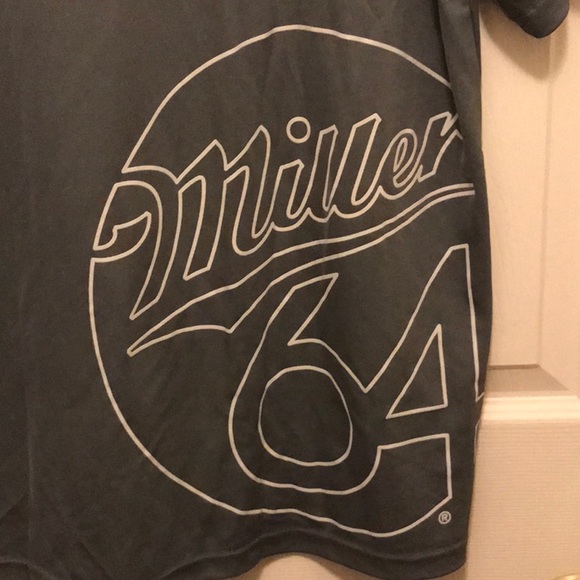 Miller 64 Work Out Tee Shirt, Med. Grey - Picture 4 of 7